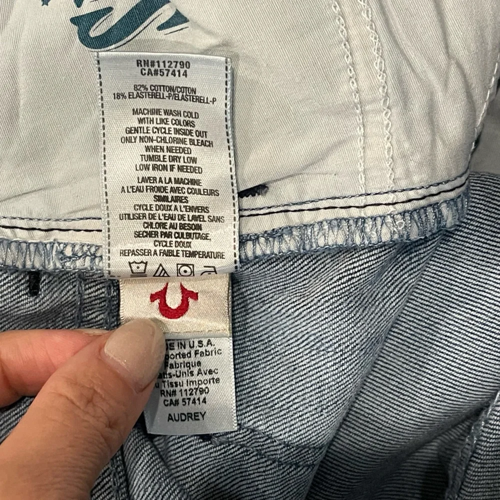 True Religion Jeans Men Size 27 Selvedge Straight Leg Made USA Limited Edition
